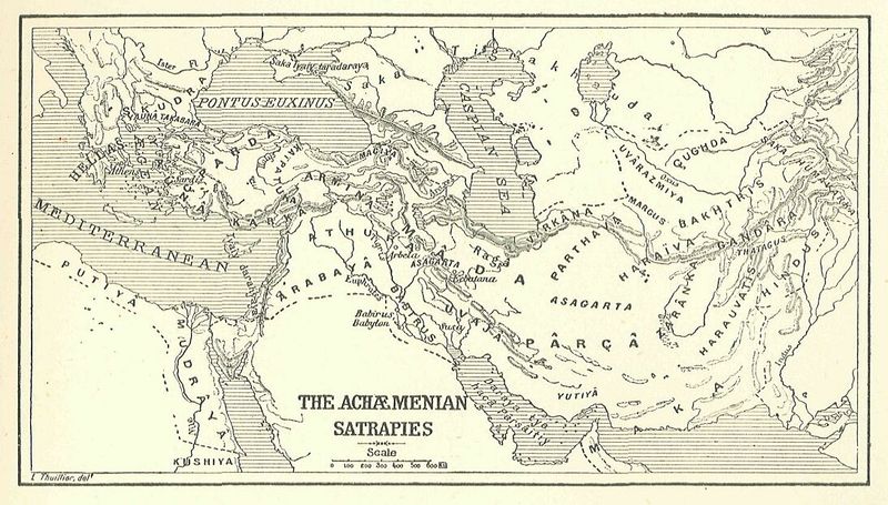 181.jpg Map of the Archaemenian Strapies 