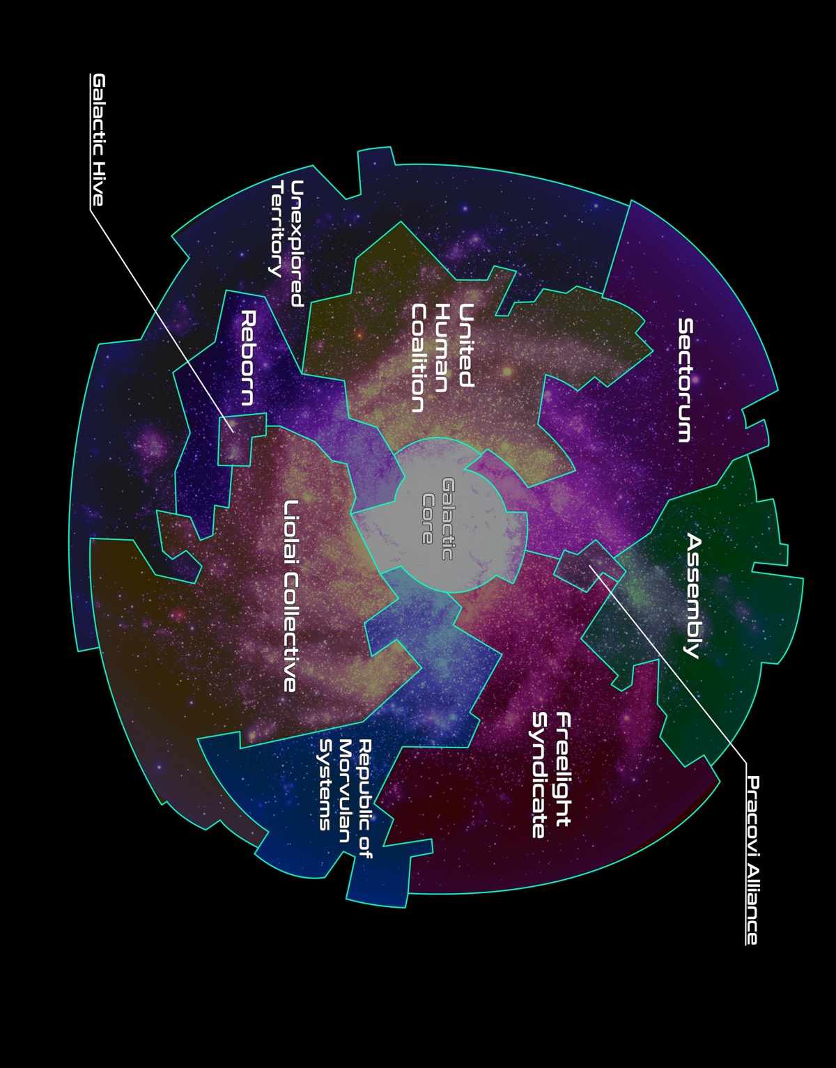 Galactic Map