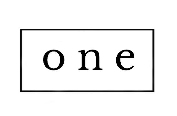 One