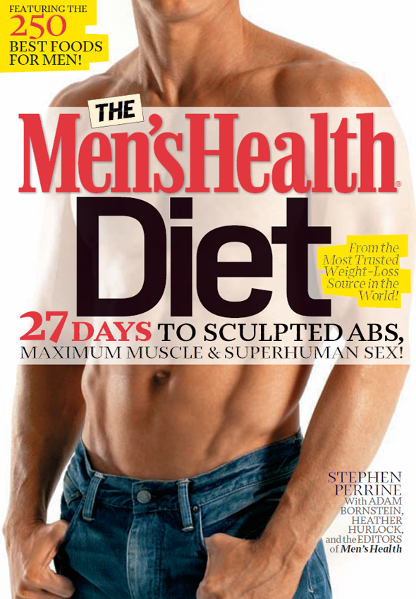 Front Cover of The Mens Health Diet