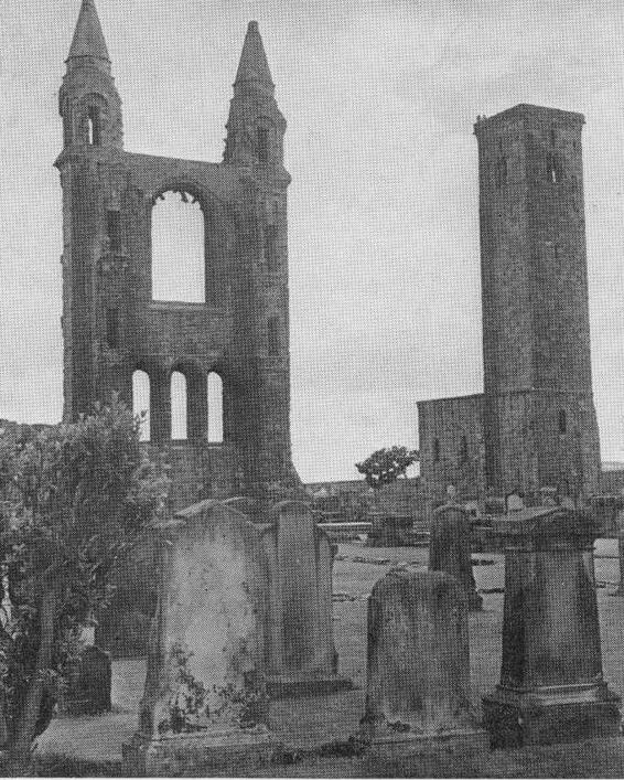 Ruins of Cathedral at St Andrews, Fifeshire