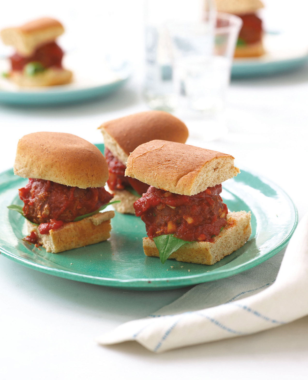 italian meatball sliders