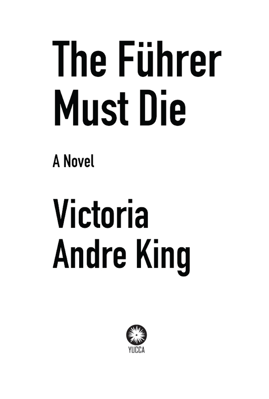 Title Page of Fuhrer Must Die