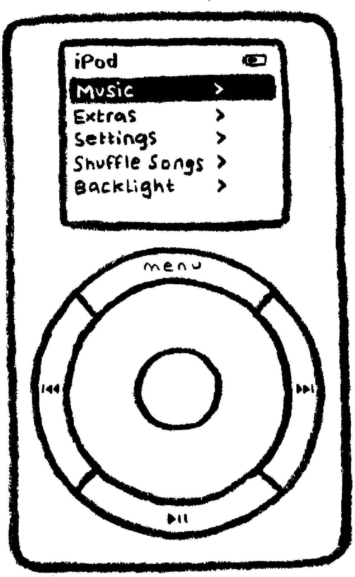 14: An illustration of an iPod