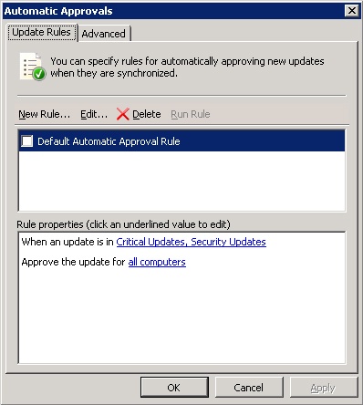 Configuring automatic approvals