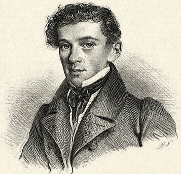 Idősb Strauss János. Kriehuber József után