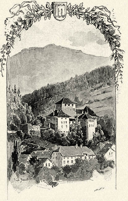 Feldkirch várkastély (Schattenburg). Bernt Rudolftól