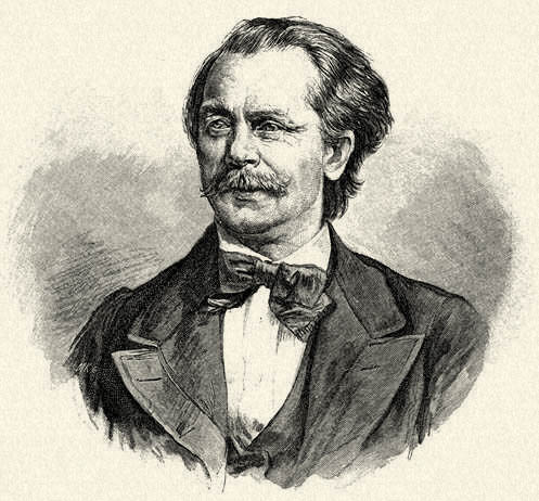 E. S. Engelsberg (Schön Ede lovag). Fénykép után, Hecht Vilmostól