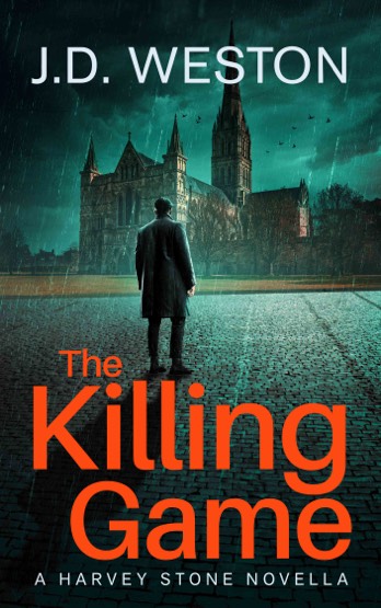 The killing game, jweston, jd weston, harvey stone, best selling crime series, kindle crime books