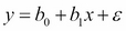 Simple linear regression