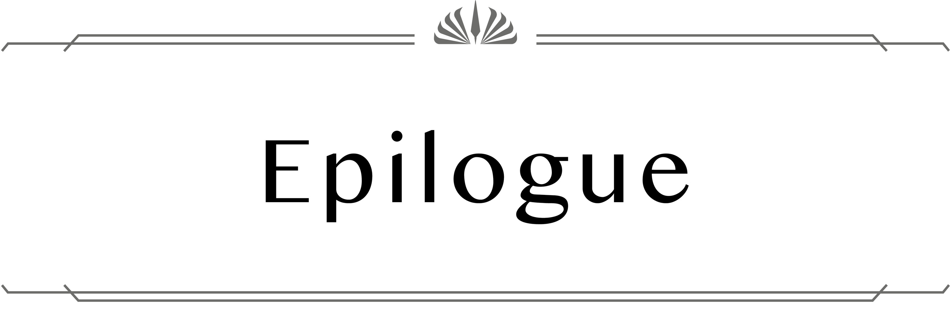 Epilogue