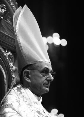 Carlo Bavagnoli, Il pontefice Paolo VI, Roma, 1° luglio 1963