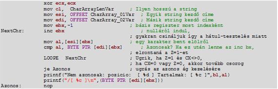 Ismétléses programvégrahajtás – hurokképzés