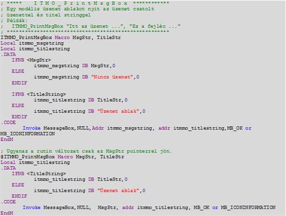 ITMMO_PrintMsgBox macro (ITMMO_PrintString_Test.inc)
