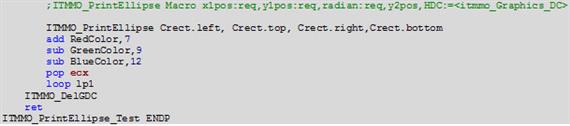 ITMMO_PrintEllipse macro (ITMMO_PrintEllipse_Test.inc)