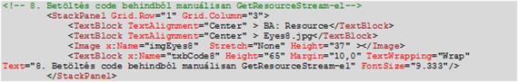 Betöltés code behindból, GetResourceStream-el, BuildAction=Resource