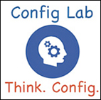 A figure represents the logo of Config lab in the Author's blogs.