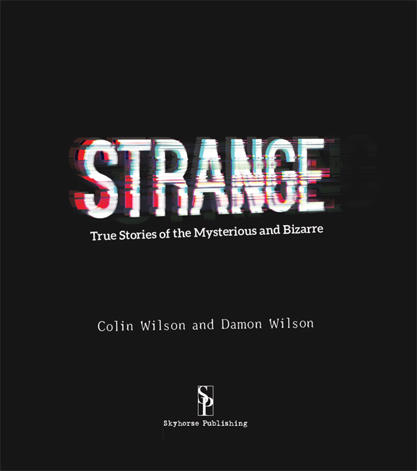 Title Page of Strange