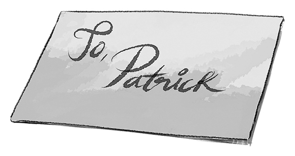 Patrick's envelope