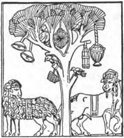 Fig. 42 The sacred tree of Attis