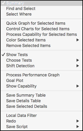 Figure 6.12 Process Screening Platform Options