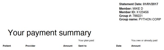 Fig. 11-3: Adding the payment summary