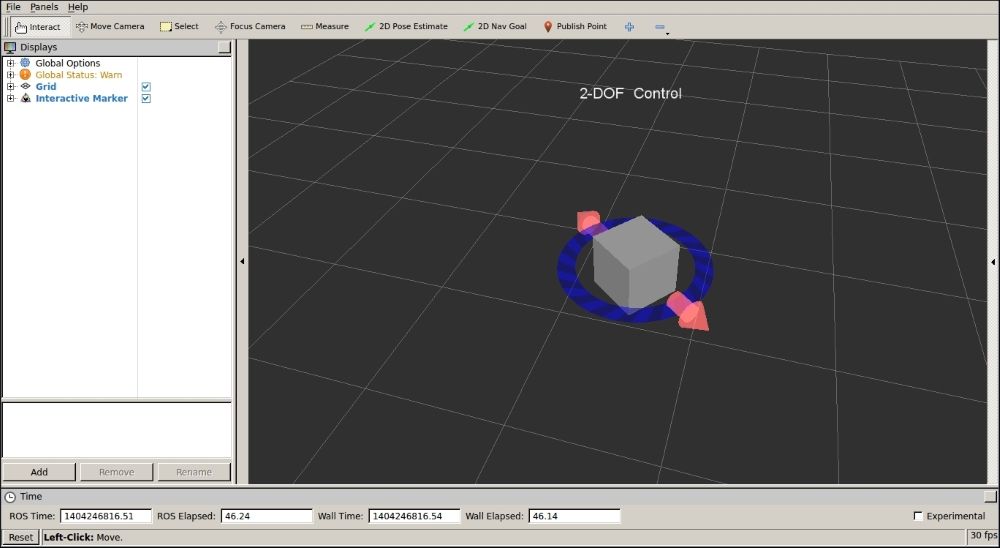 Visualizing data in a 3D world using rqt_rviz