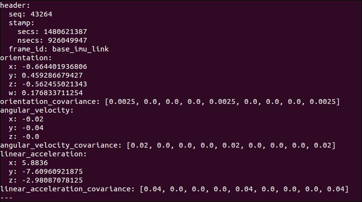 How does Razor send data in ROS?