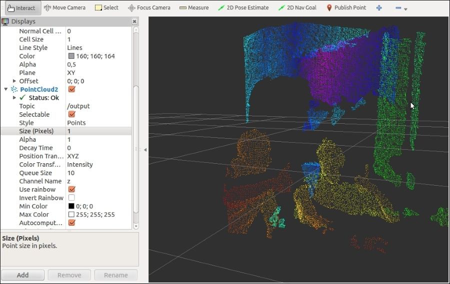 Creating an example to use Kinect