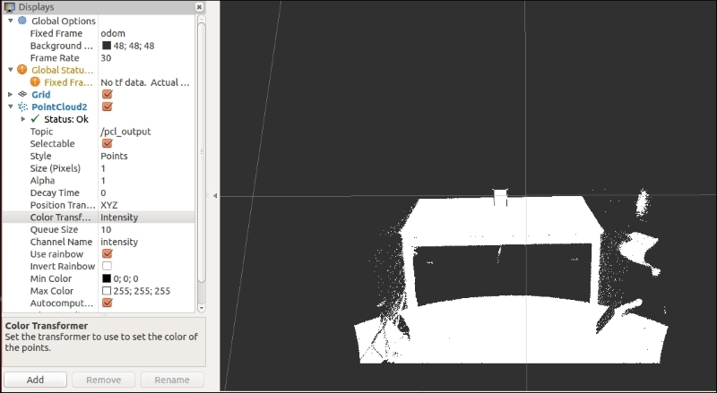 Loading and saving point clouds to the disk