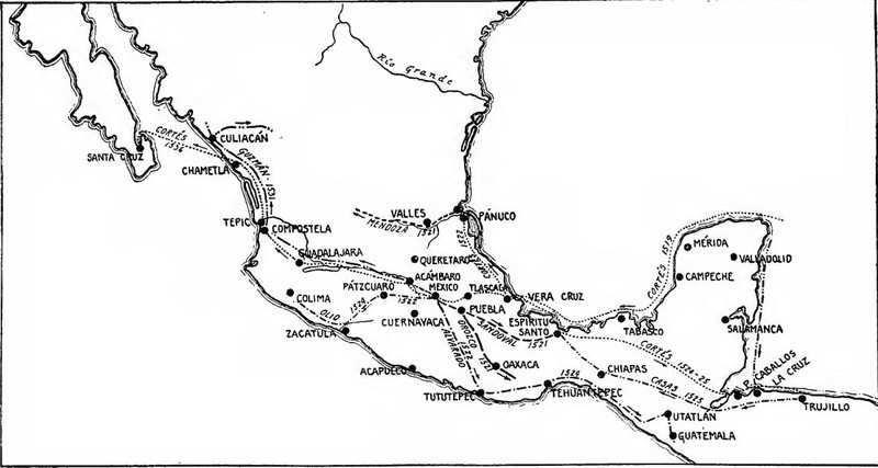 The Development of Southern Mexico, 1519-1543.