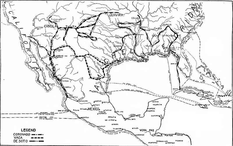 Explorations in the Northern Interior, 1513-1543.