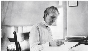  Henrietta Leavitt, who discovered the relationship between the period and luminosity of Cepheid variable stars, key for measuring the distances to nearby galaxies.   American Institute of Physics, Emilio Segrè Visual Archives