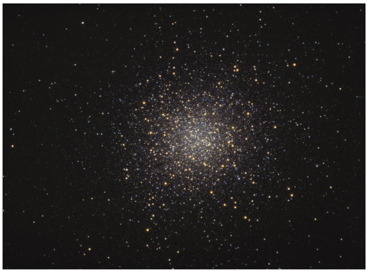  M13, a globular cluster.  Adapted from J. Richard Gott, Robert J. Vanderbei ( , National Geographic, 2011)