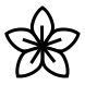 Vellum flower icon