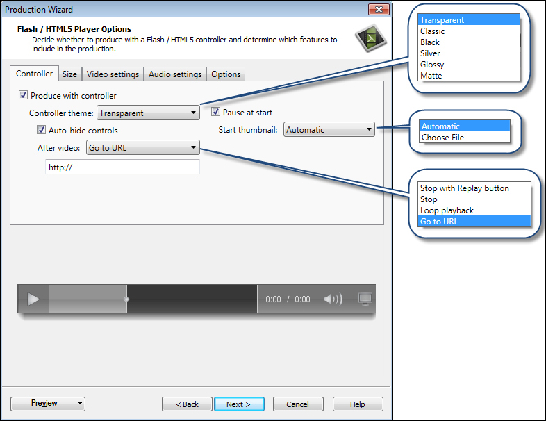 How to create a publishing profile