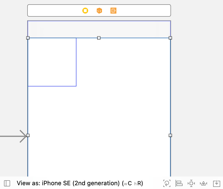 Figure 10.5 – View Controller scene with the collection view filling the screen
