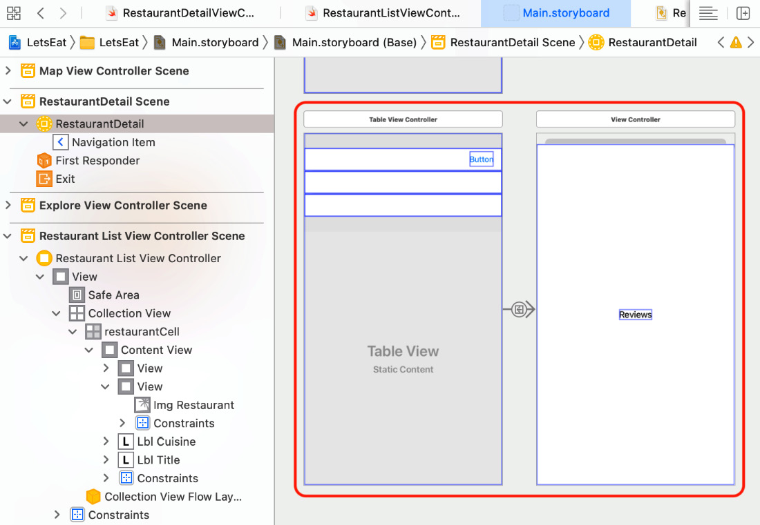 Figure 18.18 – Editor area showing placeholder scenes to be removed
