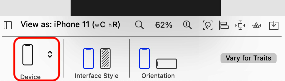 Figure 9.57 – Editor area with the expanded device configuration pane
