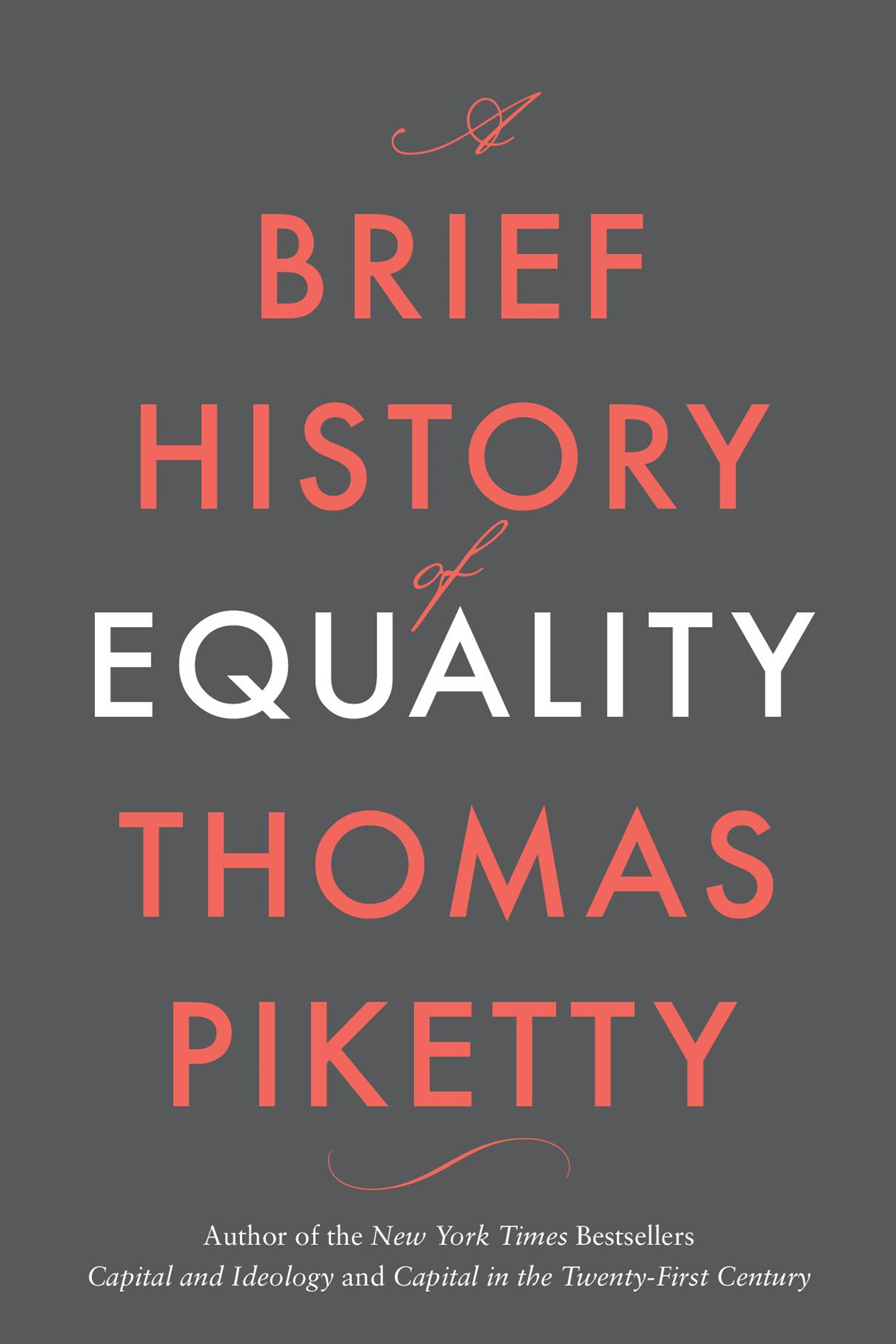 Cover: A Brief History of Equality by Thomas Piketty