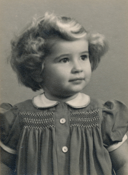 Photo: At age three