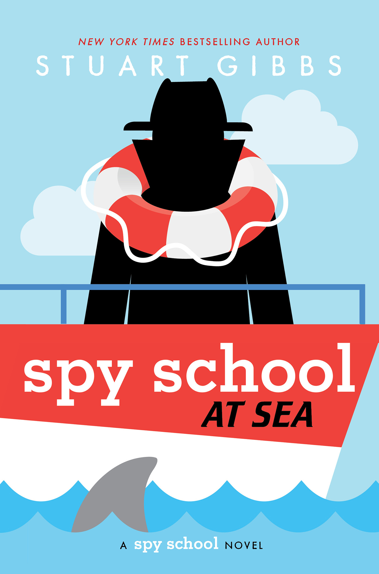 Cover: Spy School at Sea, by Stuart Gibbs