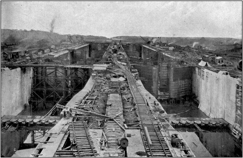 Gatun Upper Lock, looking North