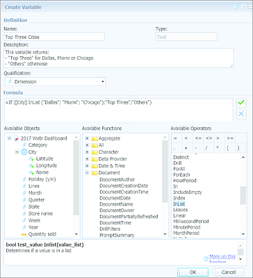 Create Variable Window