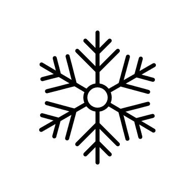 Snowflake outline