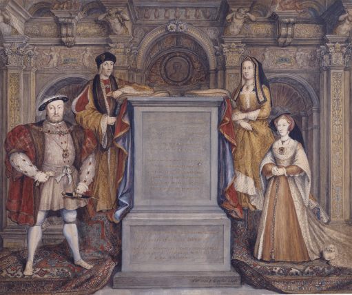 The dominating presence of Henry VIII