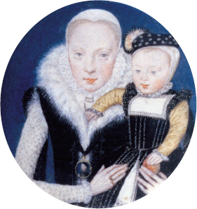 The earliest known portrait of an English mother