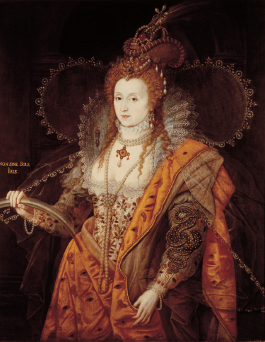 Elizabeth I’s face is a mask of beauty and eternal youth