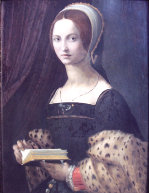 This portrait was sold in the nineteenth century as Lady Jane Grey/Dudley