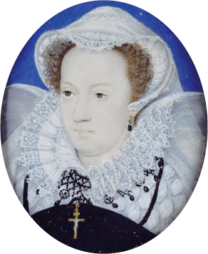 When this limning of Mary, Queen of Scots was painted by Hilliard